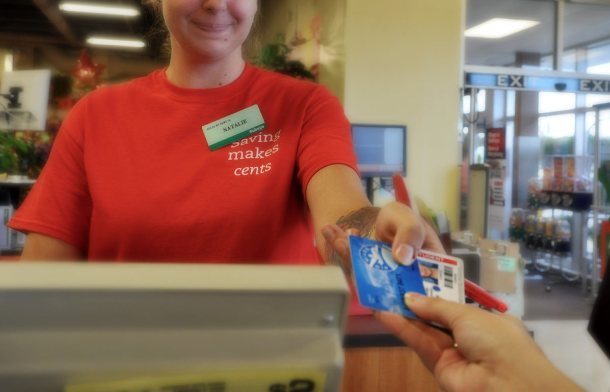Students can no longer get a discount from Sobey's without an Air Miles card (Megan Cooke/AQ)