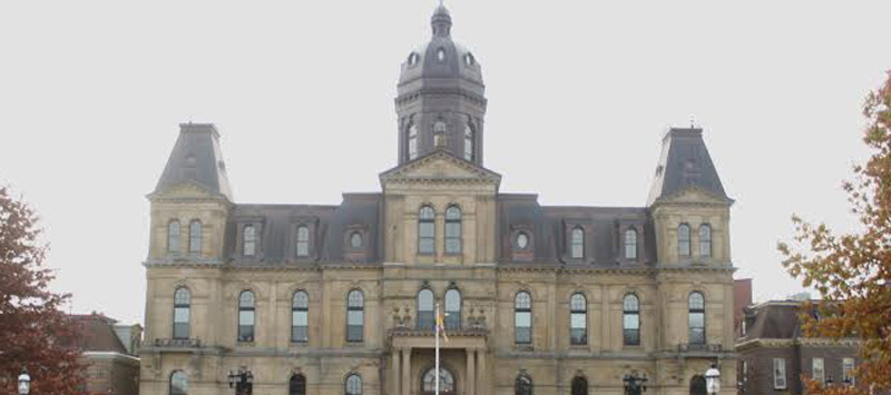 New Brunswick legislative building (Dylan Hackett/AQ)