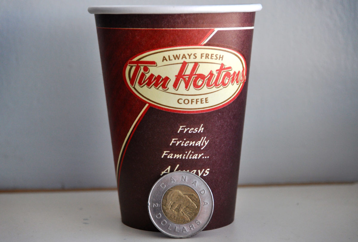 Leblanc says media fee increase is only worth one cup of Tims coffee (Megan Cooke/AQ)
