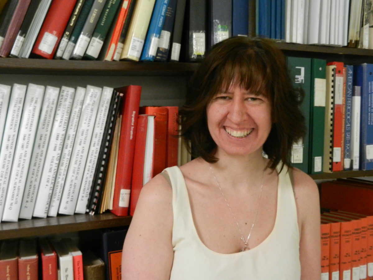 STU Irish Studies lecturer and researcher Koral LaVorgna (Kerstin Schlote/AQ)