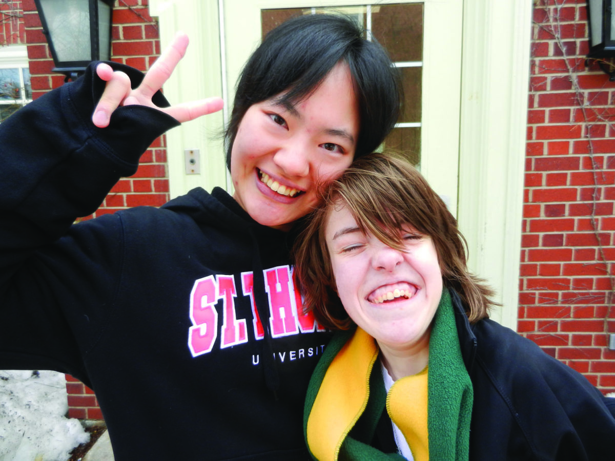 Nana Akitaya (left) and Sarah Doucet (Kerstin Schlote/AQ)