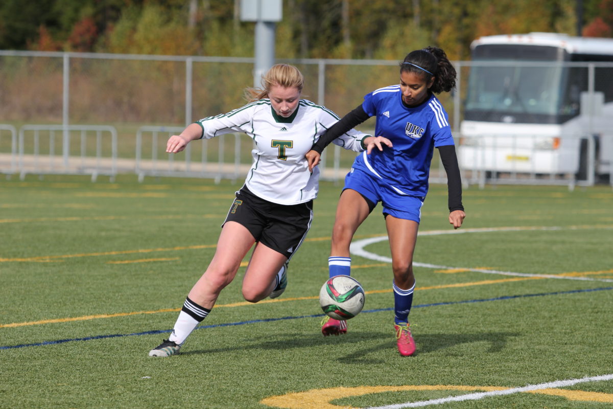 STU missed the playoffs for the second consecutive year in women's soccer. Photo: Chris Robinson/The AQ