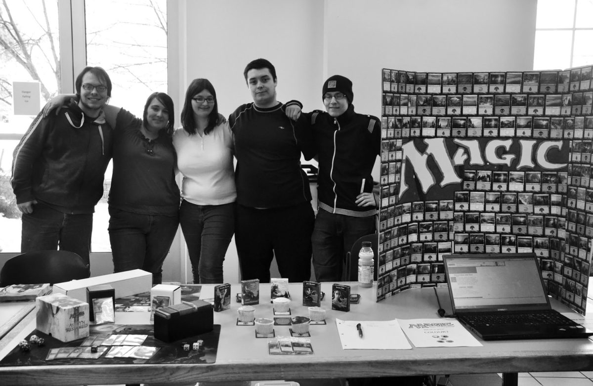 Clubs and Societies Fair (Magic Club) BW