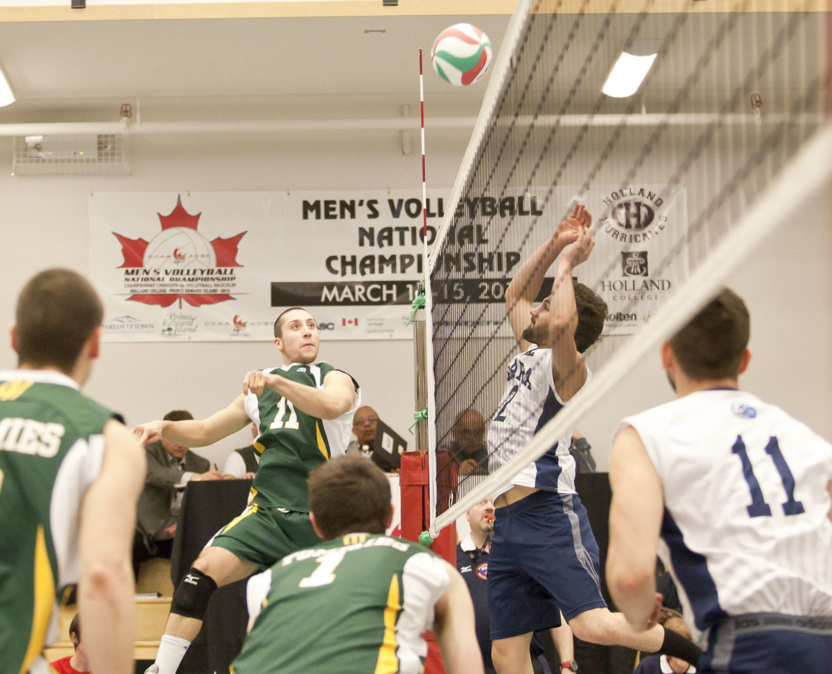 Men’s volleyball team’s efforts not enough