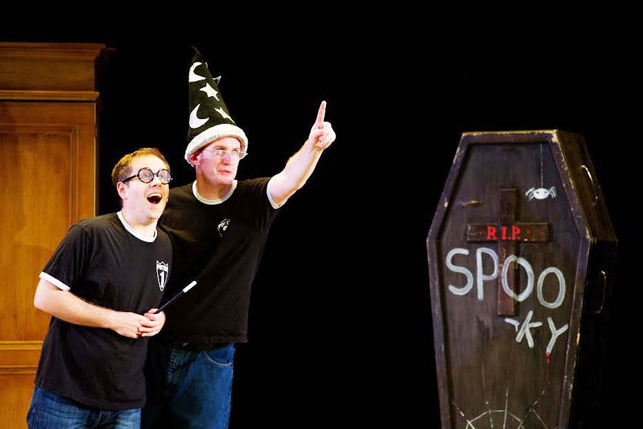 A playful Potted Potter parody at the Playhouse