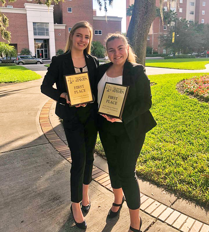 Kelly and Kayla Moot Court