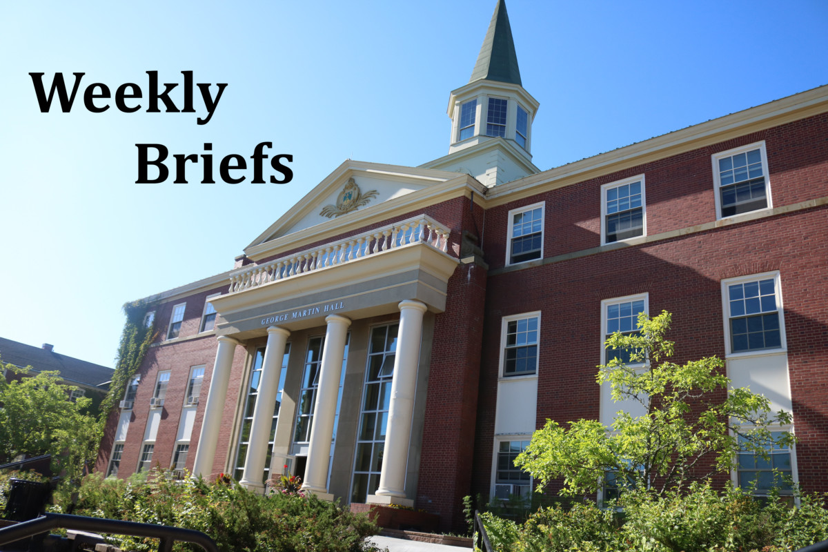 Weekly Briefs: March 30 – April 3