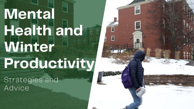 How STU handles mental health and winter productivity