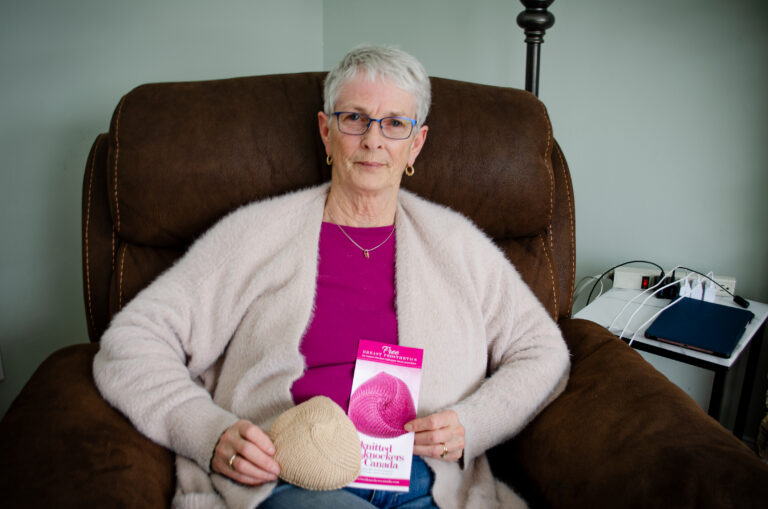 Fredericton Woman knits 142 breast prosthetics for Knitted Knockers