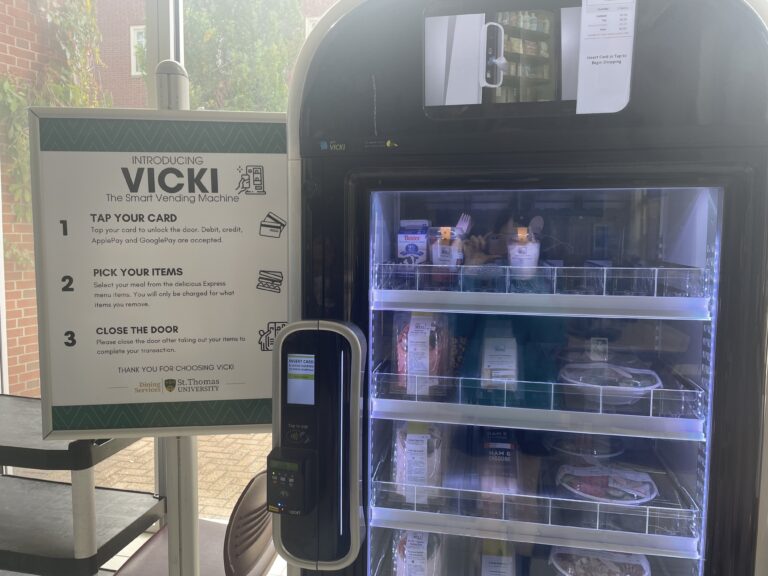 Satire: Vicki the vending machine at odds with STU students