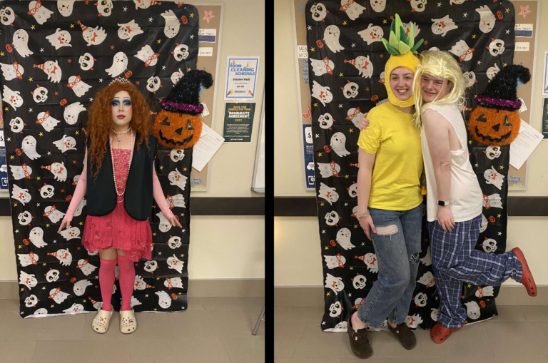 ‘I want to share that joy’: Students spread cheer with Halloween candy